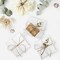 20 Pack White Small Gift Boxes with Lids for Party Gift Boxes, Ornament Boxes, Wedding Boxes Easy to Assemble Gift Box with 24 Thank You Stickers